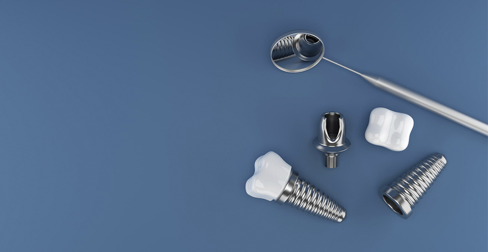 Различные системы зубных имплантов от разных производителей